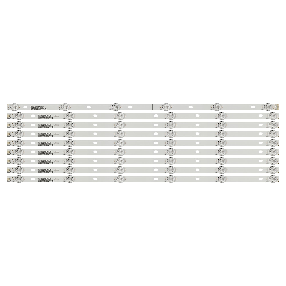 15sets  LED backlight Strip JS-D-JP55DM-A62EC C61EC BBK 55LEX-8158/UTS2 AKTV AKTV5534 55UHDT2SMH 55DM1000 600MA-2BIN 300MA-ABIN